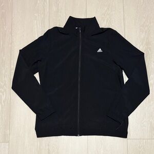 adidas Black Golf Zip Jacket